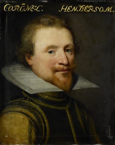 Portret van Sir Robert Henderson of Tunnegask (1566-1622) by Jan Antonisz van Ravesteyn