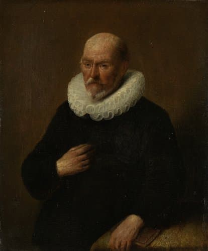 Portret van een man by anonymous