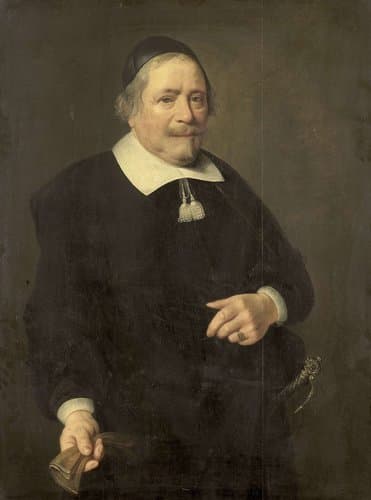 Portret van een man, vermoedelijk Willem Cornelisz. van Velden (1603-63) by anonymous