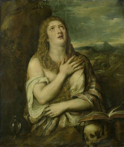 Penitent Mary Magdalene by Titiaan