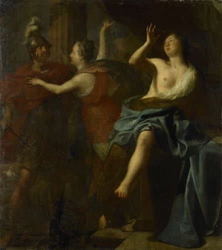 Tarquinius and Lucretia by anonymous
