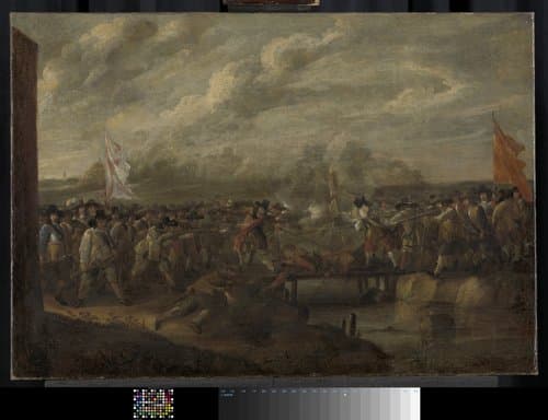 Infantry Skirmish in the Eighty Years War by Nicolaas van Eyck (II)
