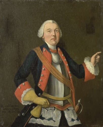 Portrait of Isaac Lodewijk la Fargue van Nieuwland