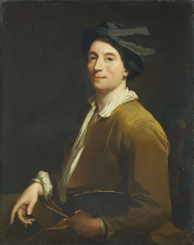 Portrait of a Painter by Christoffel Lubienitzki