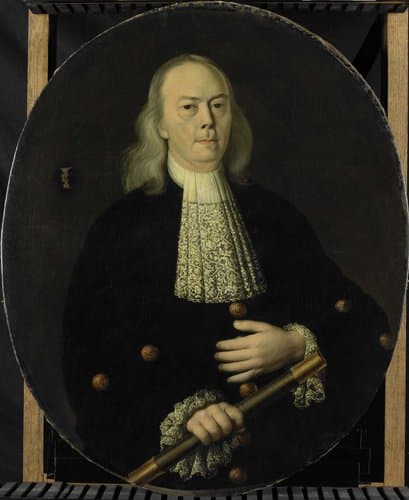 Portrait of Abraham van Riebeeck (1653-1713) by anonymous