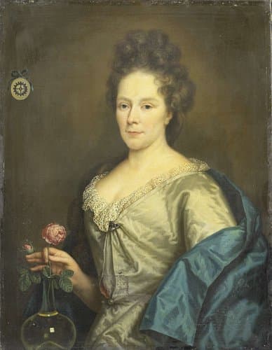 Portrait of Anna Maria van Hogendorp (1655-1727). Second Wife of François Leydecker by anonymous