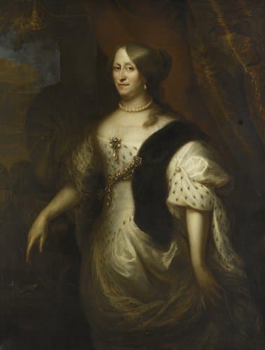 Cornelia Teding van Berkhout (1614-80). Echtgenote van Maerten Harpertsz Tromp by Jan Lievens
