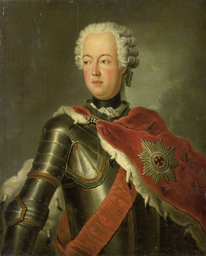 Portret van August Wilhelm (1722-1758) by Antoine Pesne
