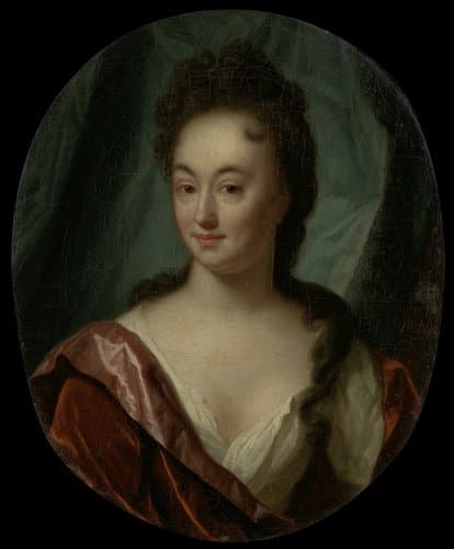 Portret van Anna Maria Gool by Godfried Schalcken