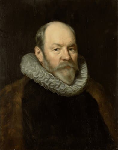Portret van Paulus Cornelisz van Beresteyn (1548-1625) by Michiel Jansz van Mierevelt