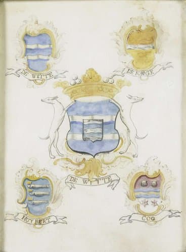 Het wapen van Jacob de Witte by anonymous