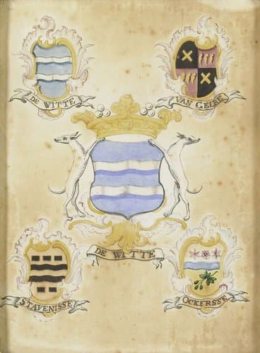 Het wapen van Anna Jacoba de Witte by anonymous
