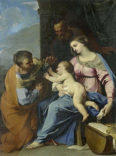 The Holy Family by Raffaello Vanni