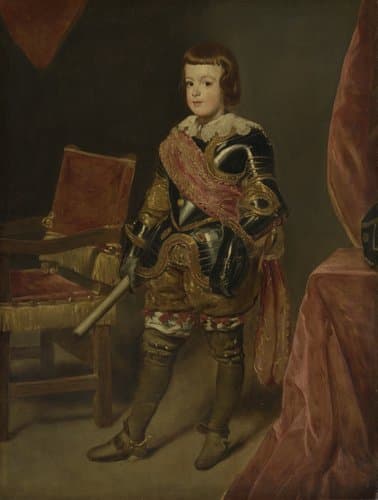 Portrait of Prince Baltasar Carlos by Juan Bautista Martínez del Mazo