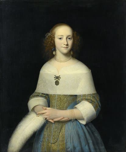 Portrait of a Young Woman by Isaack Luttichuys