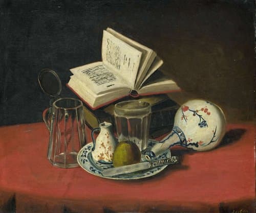 Stilleven by J. de Clercq (schilder)