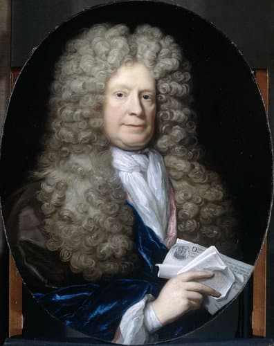 Portret van Pieter van de Poel (1654-1710) by Arnold Boonen