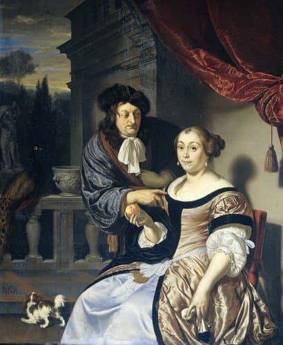 A Man and a Woman by Frans van Mieris (I)