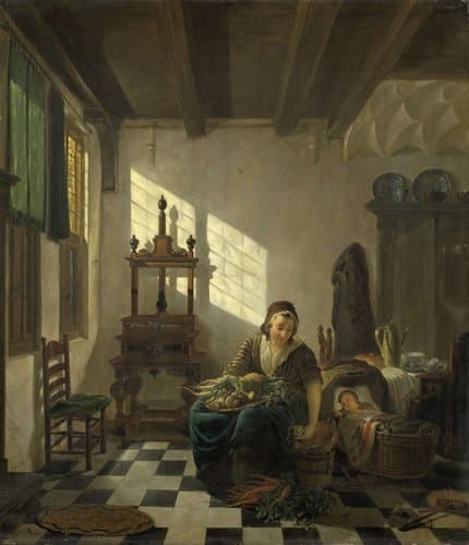The Housewife by Abraham van Strij (I)