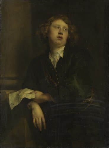 Portret van Hendrik Liberti (ca. 1610-1669) by Anthony van Dyck