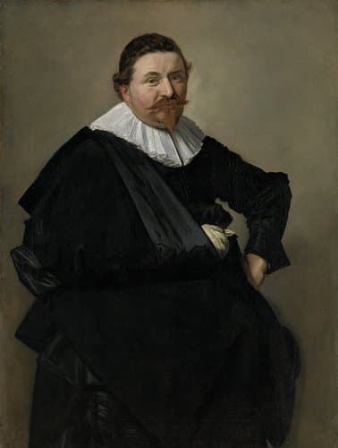 Portret van Lucas de Clercq (ca. 1603-1652) by Frans Hals