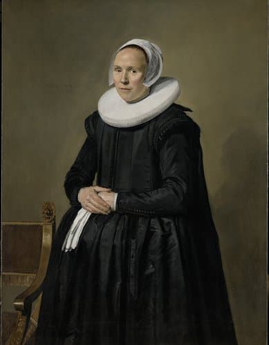Portrait of Feyntje van Steenkiste (1603/04-40) by Frans Hals