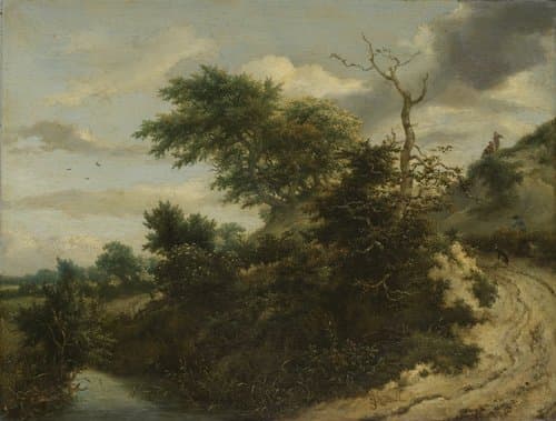 Sandy Track in the Dunes by Jacob Isaacksz van Ruisdael