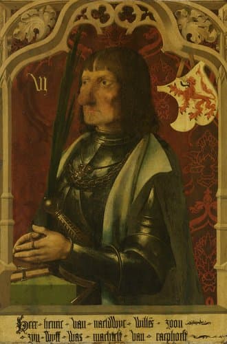 Portrait of Hendrik IV of Naaldwijk by anonymous