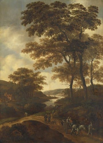 Boomrijk landschap
