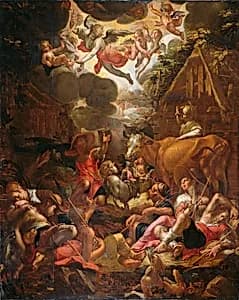 Annunciation to the Shepherds by Joachim Wtewael