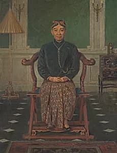 Portrait of Pangeran Adipati Soejono by Anton Abraham van Anrooy