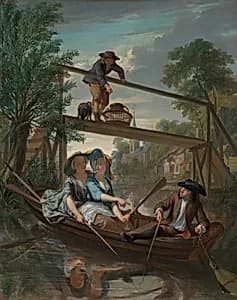 The Anglers by Nicolaas Verkolje