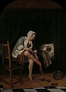 Woman at her Toilet by Jan Havicksz. Steen