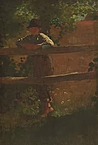 A Country Lad by Winslow Homer, American, 1836–1910