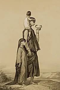 A Fellah Woman by Alexandre Bida, French