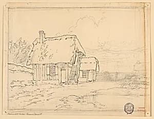 A Peasant's House by Eugène Edouard Soulès, French, 1811–1876