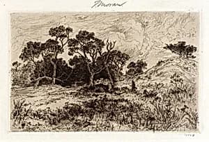A Southerly Wind by Thomas Moran