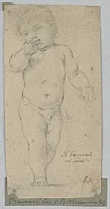 A standing boy