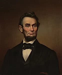 Abraham Lincoln by George Victor Cooper, 1810 - 1878