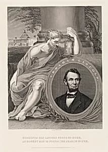 Abraham Lincoln by Henry Bryan Hall and Sons, active 1865 - 1899