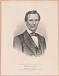 Abraham Lincoln by Currier & Ives Lithography Company, active 1857 - 1907