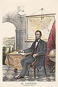 Abraham Lincoln by Ehrgott & Forbriger Lithography Company, active 1856 - 1869