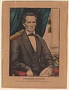 Abraham Lincoln by E. B. & E. C. Kellogg Lithography Company, active c. 1842 - 1867