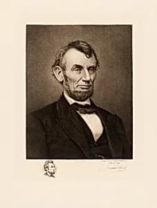 Abraham Lincoln by Jacques Reich, 10 Aug 1852 - 8 Jul 1923