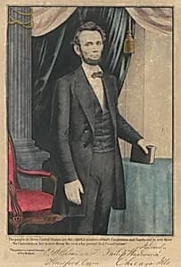 Abraham Lincoln by E. B. & E. C. Kellogg Lithography Company, active c. 1842 - 1867