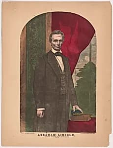 Abraham Lincoln by Ensign, Bridgman & Fanning, 1854 - 1863