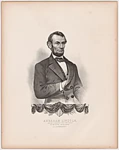 Abraham Lincoln by Feodor Fuchs, active 1856 - 1876