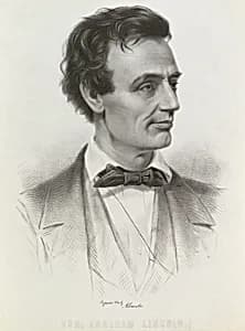 Abraham Lincoln by Leopold Grozelier, 1830 - 1865