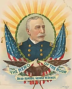 Admiral George Dewey by Donaldson Lithography Company, active 1859 - 1905?