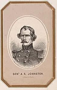 Albert Sidney Johnston by Unidentified Artist